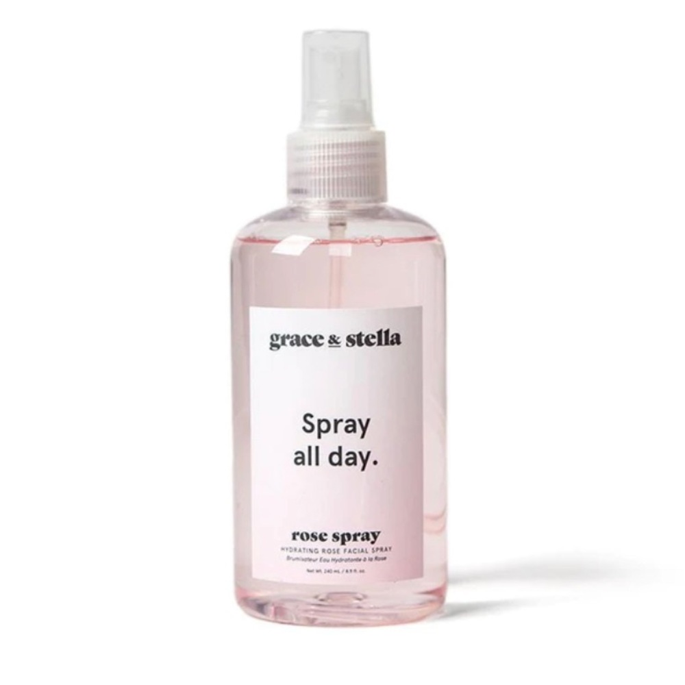 NEW - Grace & Stella Spray All Day Rose Water Spray - Picture 1 of 6
